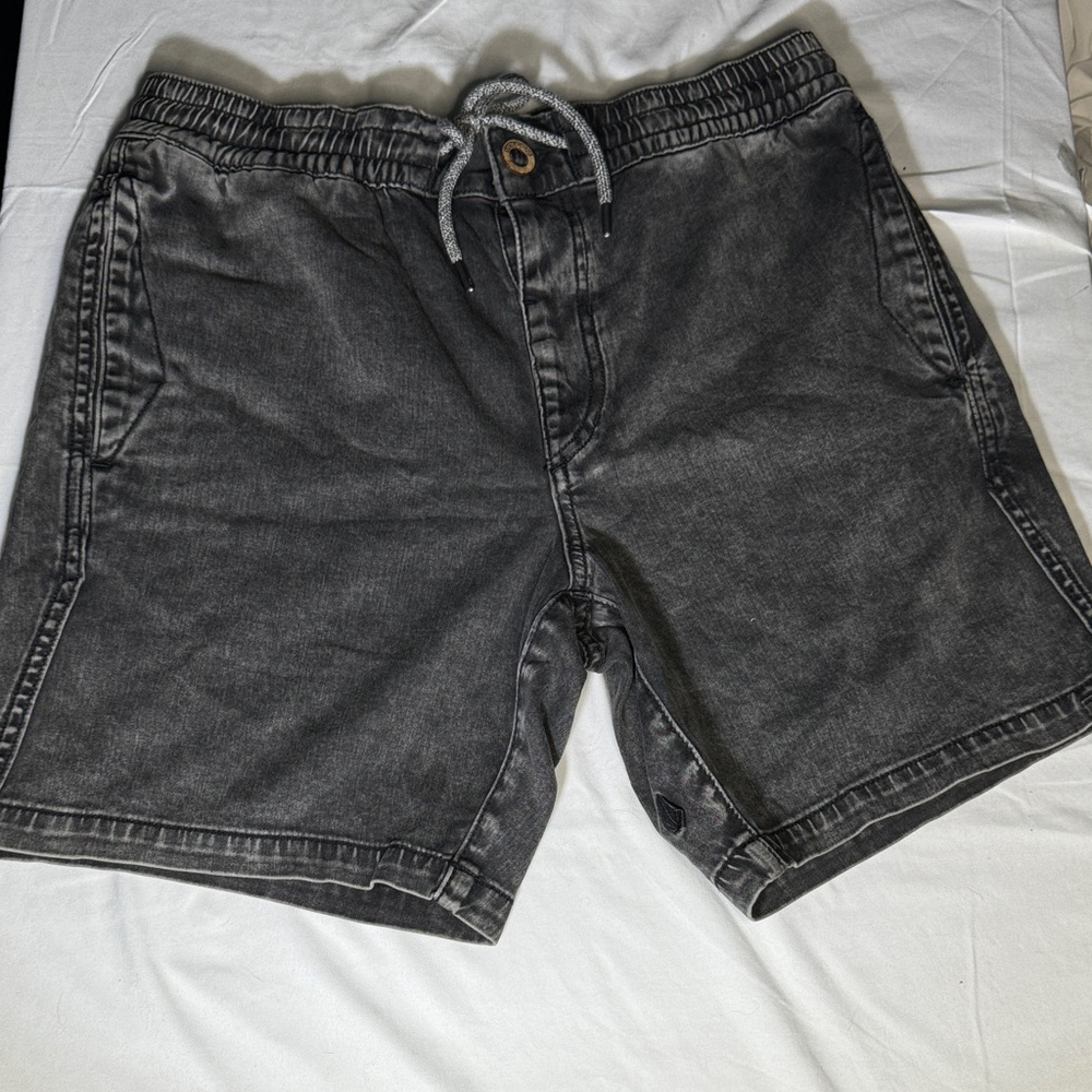 Volcom Men's charcoal Denim Shorts